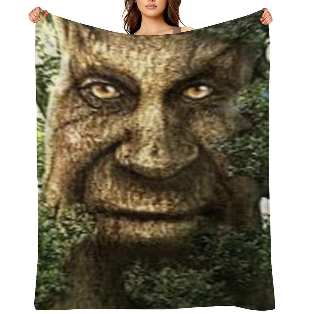 Wise Mystical Tree Throw Blanket for babies Comforter Sofas Nap Blankets