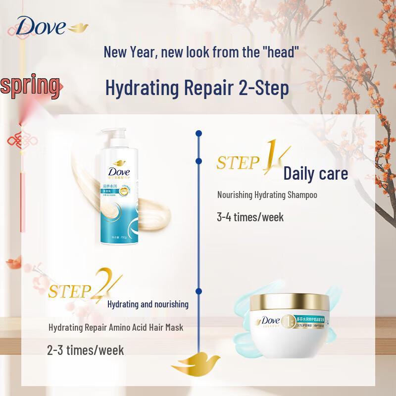 

Dove Nourishing Hydrating Shampoo & Hair Mask Set