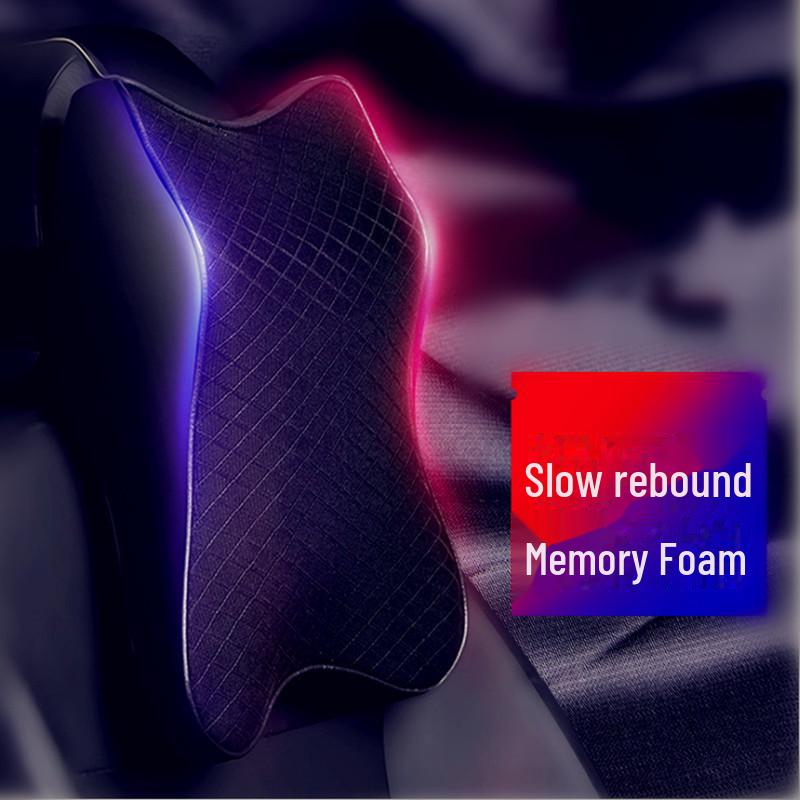 Memory Foam Car Headrest Neck Pillow with Adjustable Seat, Source of Comfort, One-Piece Design, Drop Shipping Available.