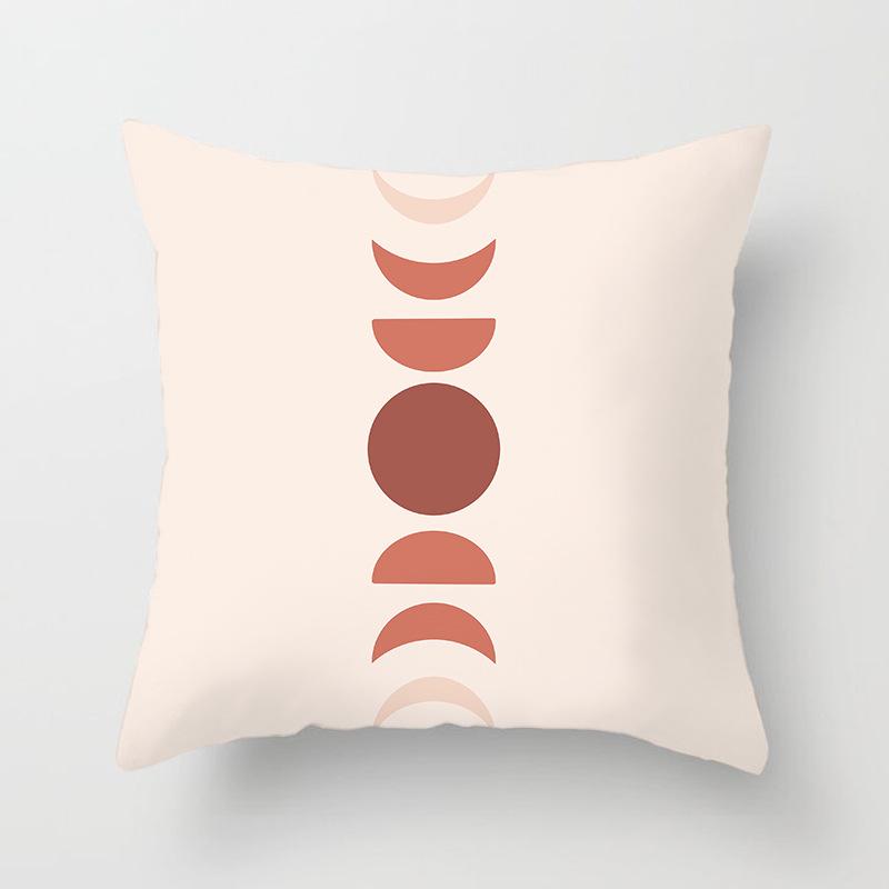 New Abstract Landscape Pillowcase Nordic Desert Plant Home Cushion Cover