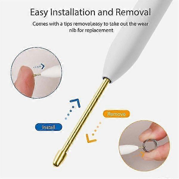 Pens for Remarkable 2, Metal Pens for Remarkable, Replacement Pens/Nibs, Accessories 12 pcs