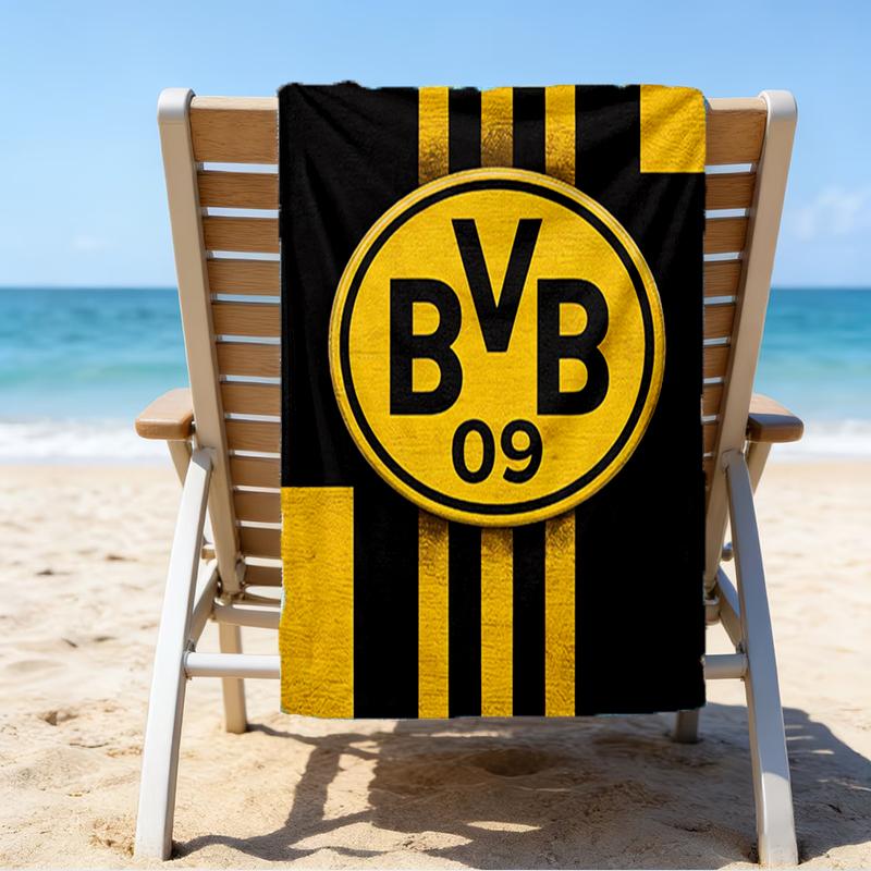 Ultra-Soft Beach Towel with BVB Theme,Ideal for Pool - Camping, Diving - Perfect Travel Essential, Vibrant Beach Towel.
