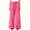 Women's pants fashion casual sweatpants versatile sweatpants wide-leg pants fleece loose trousers women