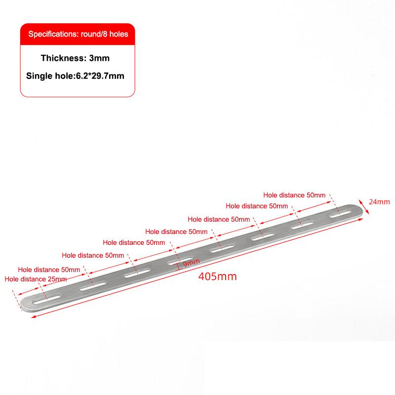 Flache Winkelhalterung aus Edelstahl, Reparatur-Verbindungsplatte, Reparatur-Befestigungsverbinder, Möbel Schrank Regale Stützteile