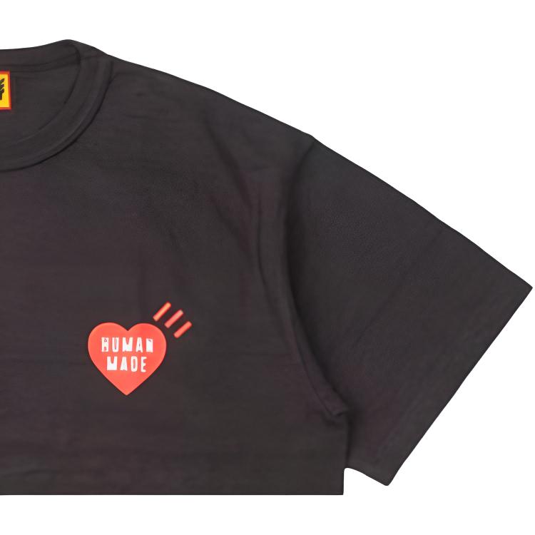 HUMAN MADE T-Shirts Unisex Crew Neck Moderate HM19TE024