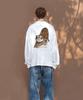 OHP Ohpxmoai Stretching Tiger Crew Neck Long Sleeve T-Shirt