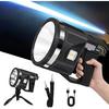 2000000 Lumens Super Bright Rechargeable Spotlight with Strap, XL