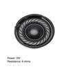 uxcell Magnetic Internal 8 23mm Steel Speakers, Round, Ohm, 2W, Shell, 2-Pack