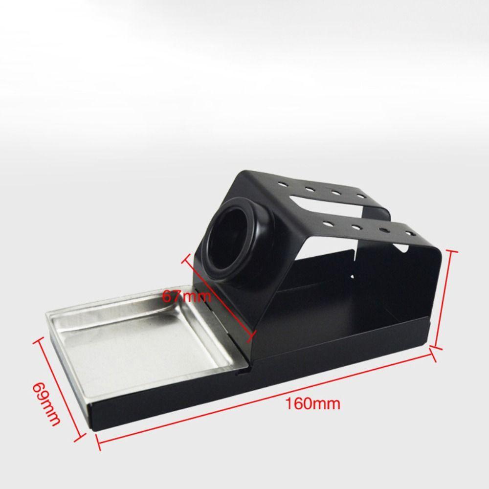 Metal Soldering Iron Holder Stable Base Solder Iron Holder  Electronics Work