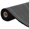 VidaXL Black Weed Control Membrane 1.5x10 M PP, Weed Control Fabric, Weed Control Membrane 4005151