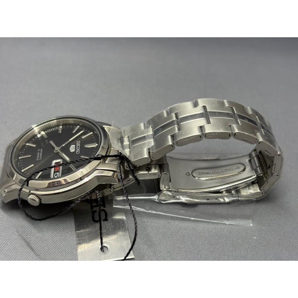 Used SEIKO 5 Automatic Watch Black Dial Japan-made Model