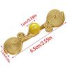 Elegant Jades Beads Buttons Handmade Chinese Closure Buttons Trendy Buttons for Enhancing Chinese Dresses