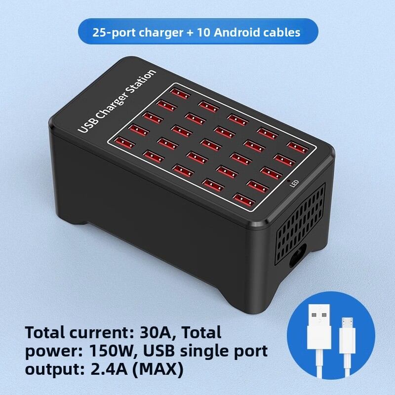 Earise | Multi-Function Multi-Port USB Charger 15 Ports