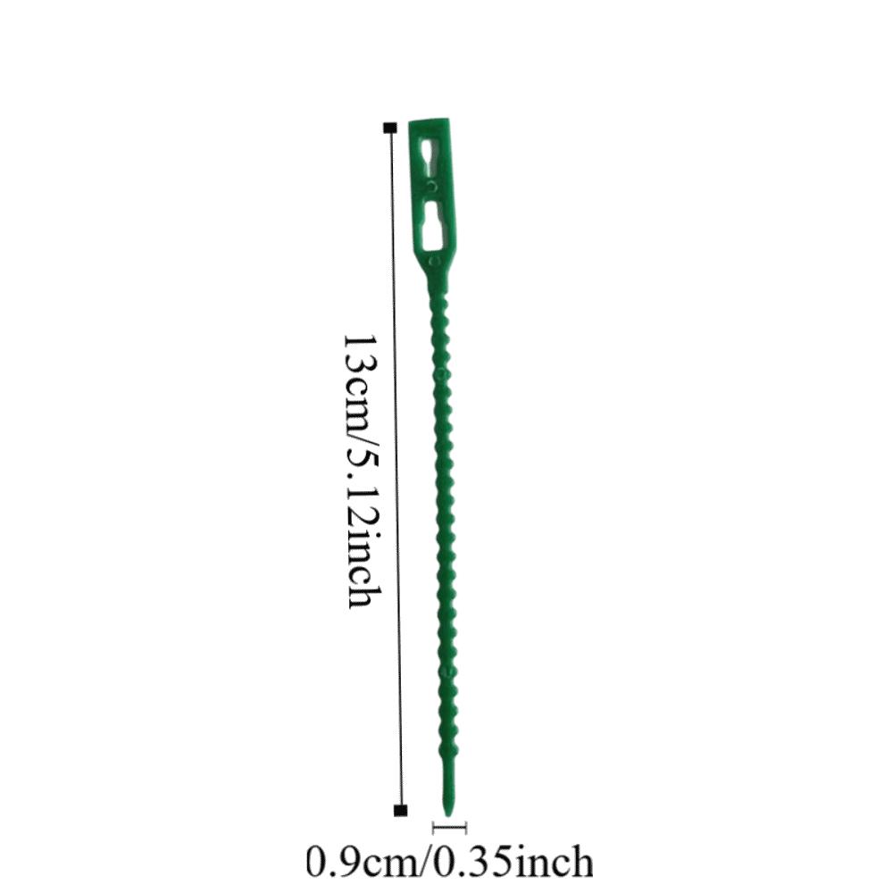 Flexible Plant Cable Ties Plastic Plant Support Clips Reusable Garden Ties  Outdoor Scenarios
