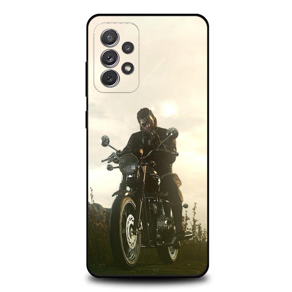 Metal Gear Solid Phone Case For Samsung S25,S24,S21,S22,S23,S30,Ultra,S20,Plus,Fe,Lite,Note,10,9,5G Black Cover