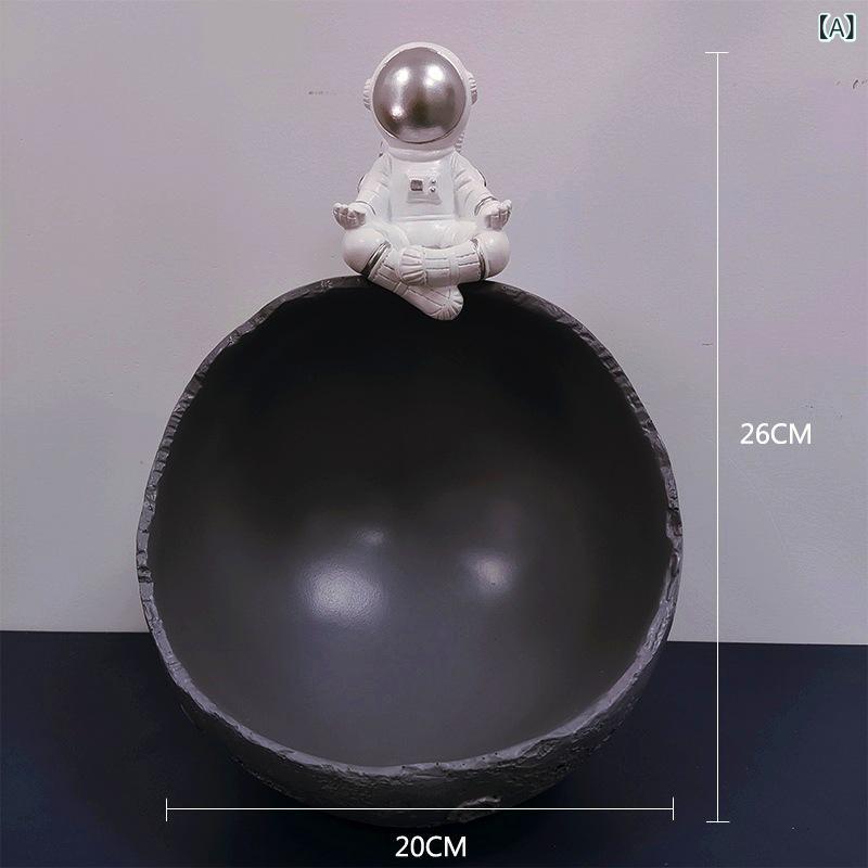 Dekorationsartikel Handwerk niedliches Alien-Astronauten-Design Figur Eingang Dekoration Schreibtisch Interieur Aufbewahrungsartikel Schlüsselhalter kleine Schachtel Buch Wohnzimmer Dekoration