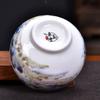 Suet Jade Master Cup Tea Cup Gift Ceramic Thousand Miles Jiangshan Tea Cup Gift Personal Special Tea Cup