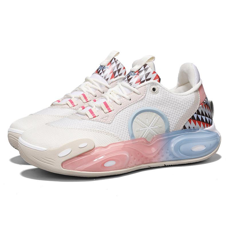 Non-slip springback breathable basketball shoes male youth cement floor breathable mat student actual combat sports shoes