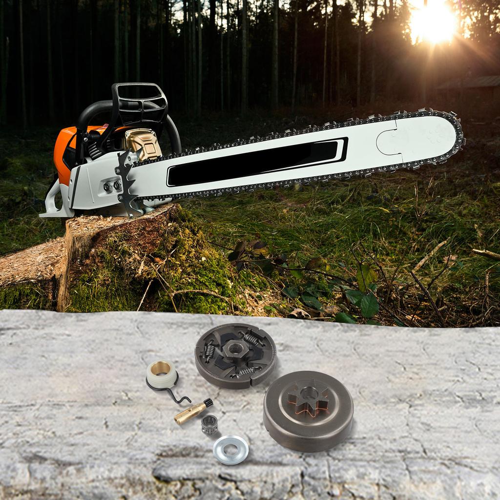 Robust Clutch Drum Kit for SL Chainsaw 017 018 MS170 MS180 MS210 MS230 MS250 Designed for Reliable Performance