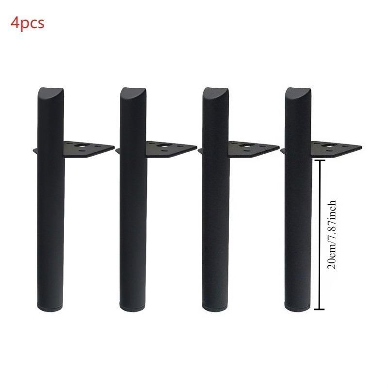 4pcs Furniture Legs Mounted Style Furniture DIY Replacement Feet Coffee Table Feet Metal Furniture Leg for Sofa Cabinet Side