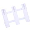 Wall Mounted Fishing Rod Holder Bracket 3 Rods Tube Plastic Boat Fishing Rod Racks