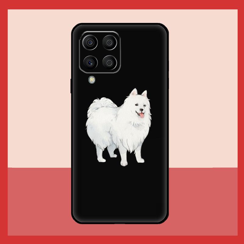 Japanese Spitz Dog Case For Samsung Galaxy M11 M31 M14 M34 M54 M12 M32 M52 M15 M13 M06 M16 M36 M56 M53 M35 M55