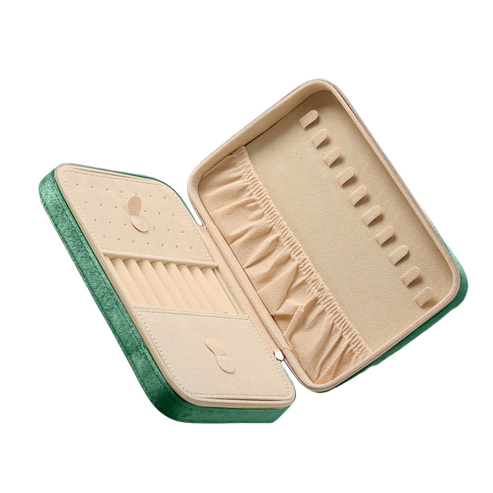 

Чехол-органайзер для украшений Velvet, практичный и стильный, для повседневных и дорожных вещей темно серый