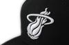 New Era 9FIFTY Snapback Black NBA Eastern Miami Heat Cap, & White, Conference,