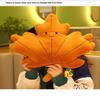Simulation Leaves Plush Hug Pillow Cartoon Maple Leaves Soft Stuffed Plant Soft Plushies Kids Toys For Girls Home Decor