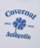 COVERNAT WOMAN Arch Clover Heart T-Shirt Light Blue