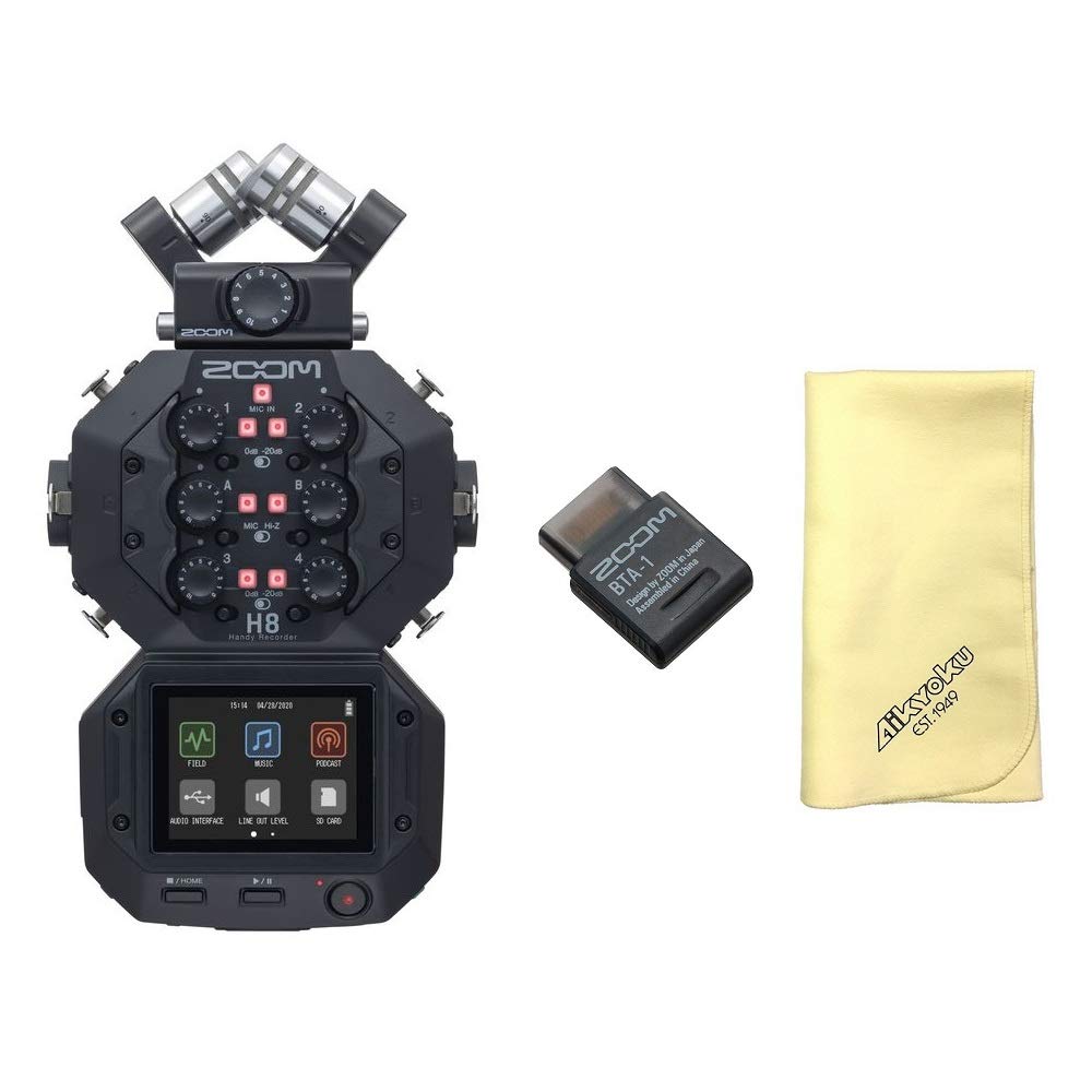 

favorite song Bluetooth ZOOM Zoom H8 multipurpose handy recorder [With cross] [With adapter/BTA-1] App-based