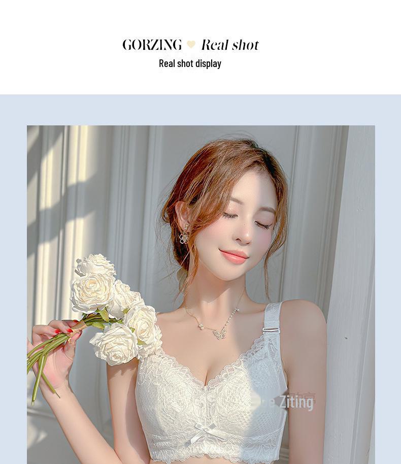 Women's White Adjustable Push-Up Bra: Enhances Shape & Supports Without Steel Rings