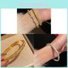 Gold And Silver Copper Jewelry Wheat Pattern Cuff For Fashion Casual Wear