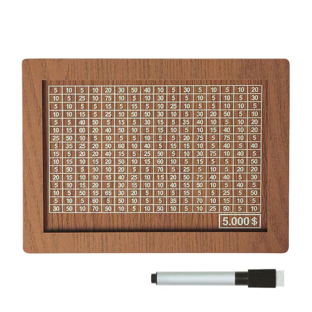 1000/2000/3000/5000/10000 Доларів Скарбничка Дерев'яна Свинка Скринька для Заощадження Грошей Знімна Сільська Скарбничка для Монет Коробка для Зберігання Грошей