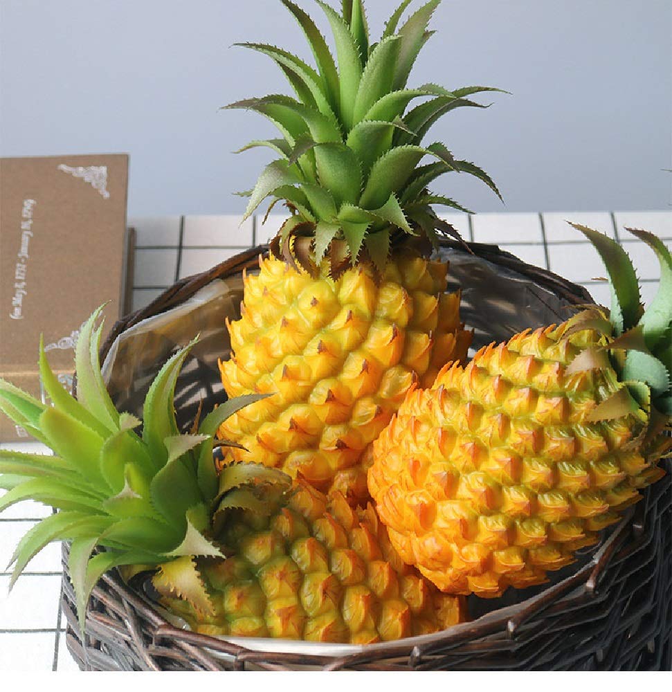 Pineapple Fruit Food Sample Model Okinawa Hawaii Tropical Restaurant Cafe Coffee Shop Display Exhibit Exquisite Realistic Artisanal [Myth Square]
