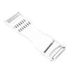 1Pc Handheld Multifunction Kitchen Peeler & Slicer –Plastic Grater Tool for Vegetables, Fruits, Potatoes, Carrots, Cheese & More