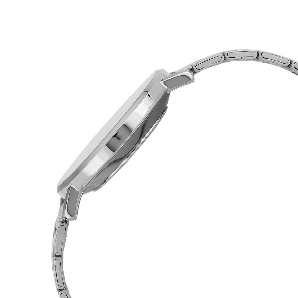 Casio Men's Analog Minimalistic White Marble Dial MTP-VT01DM-7AUDF, White, Modern