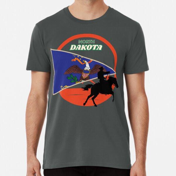 

North Dakota Classic S to 5XL Made in the AU/USA T-Shirt S