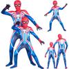 Stylowy Kostium Jednoczęściowy Spiderman Ps4 Velocity Dla Dorosłych i Dzieci Z Unikalnym Wzorem
