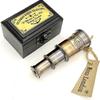 Brass Pocket Telescope - 15 Cm Antique Style Nautical Telescope with Wooden Box - Mini Victorian Hunter Steampunk Gift