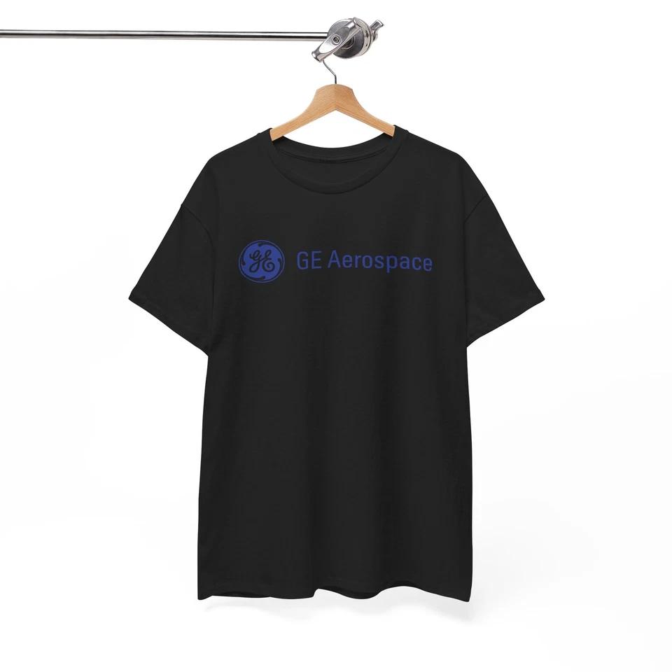 

Funny GE Aerospace 1980s Logo American T-shirt USA size S -5XL M