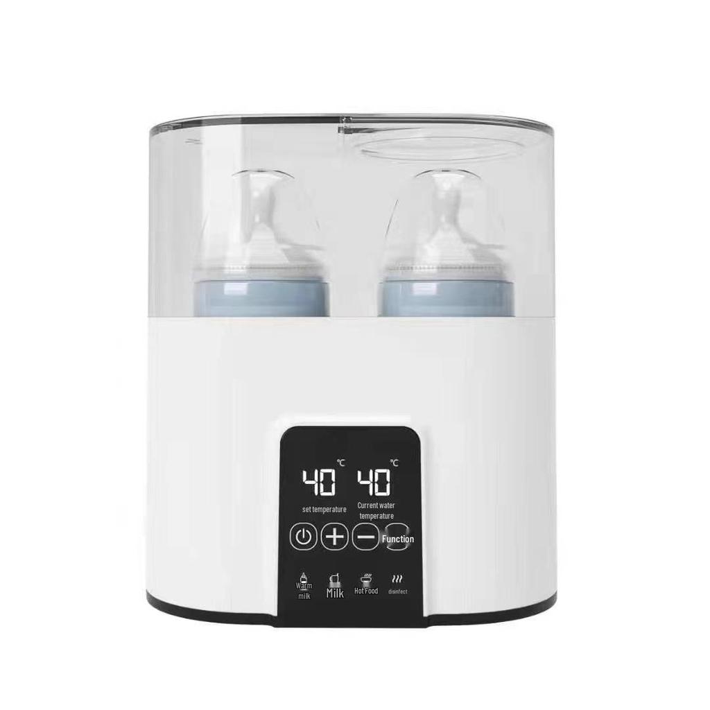Cross-Border Dual Bottle Warmer: Multifunctional Milk & Baby Food Heater with Thawing & Constant Temperature Features