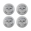 4pcs 56mm Car Wheel Center Hub Cap Badge Emblem Decal Wheel Sticker For Mazda 3 6 Atenza Axela Demio CX3 CX5 MP MS RX8 W4