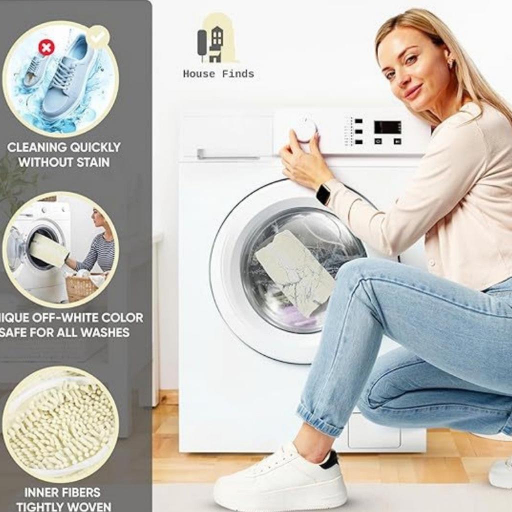 Multifunktionale Waschmaschine, Schuhbeutel Trocknen, Schuhbeutel Kombination für Faule, Haushaltsmaschinenwäsche, Normale Schuhwäsche