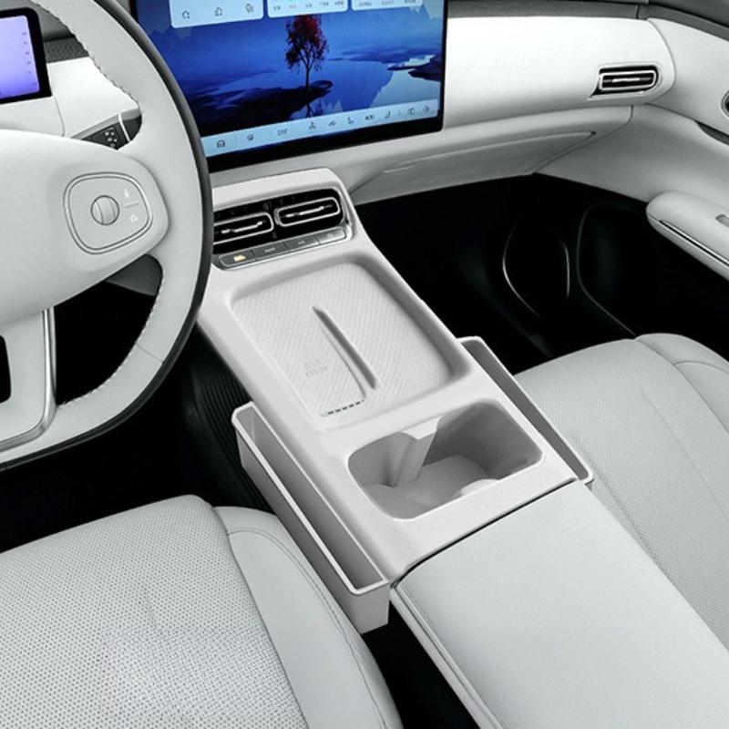 For Changan Qiyuan Q05 2026 Center Console Anti-Slip Cup Holder Protector Wireless Charging Silicone Pad Interior Accessories