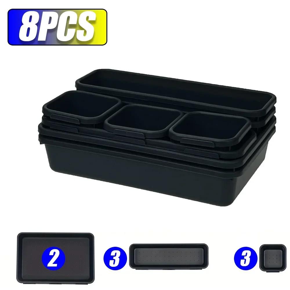 

Организация ящиков 8/26/47 шт. Лоток для инструментов Органайзер для ящиков для инструментов Набор разделителей для лотков Шкаф для верстака Ящики для инструментов Ящик для инструментов Гаражная фурнитура