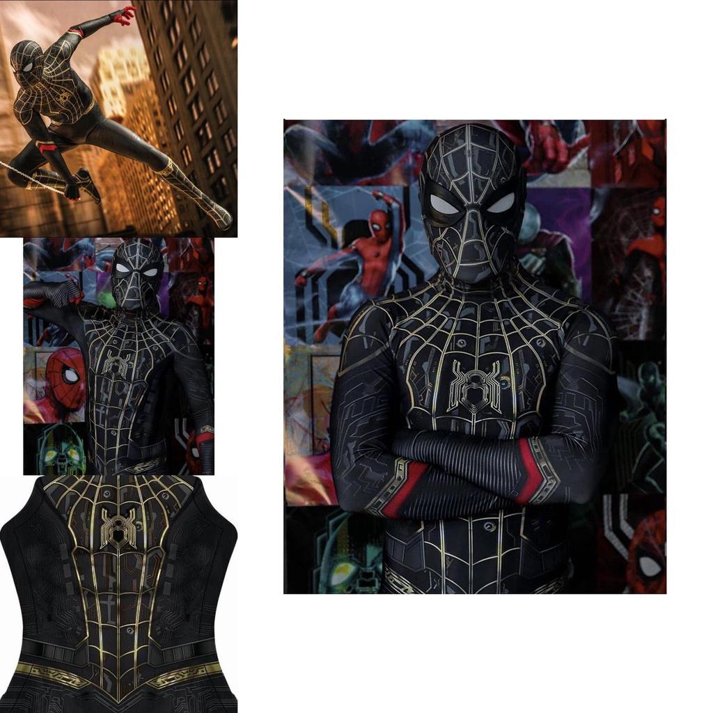 Breathable And Stretchy Spider-man No Way Home Superhero Costume For All Ages