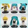 Lalka Modelowa PVC Hatsune Miku Z Przegubową Pozą Na Prezent I Do Kolekcji