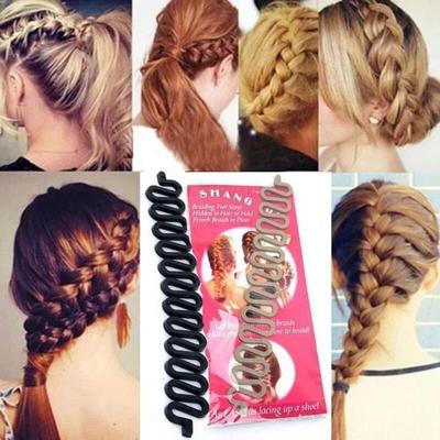 Fashionable Hair Products Portable French Braid Tool Centipede Braided Plastic Hair Curler Multifu Hairdressing Styling Tools