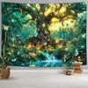 Tapestry Fantasy Forest Nature Wall Magic